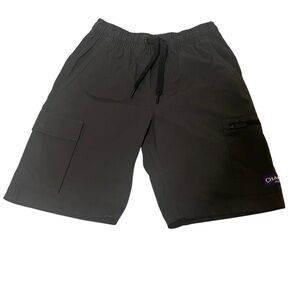 CSG Cargo Shorts‎ Black Small Men's Employee Uniform Champs Athletic Comfortable